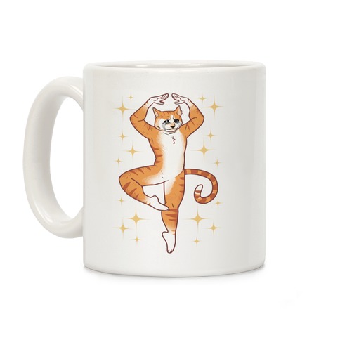 Dancing Crying Cat Meme Coffee Mug