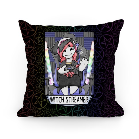 Witch Streamer Pillow