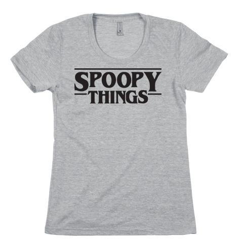 Spoopy Things Womens T-Shirt