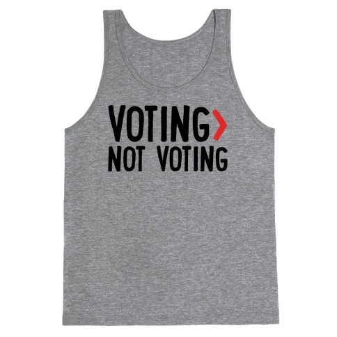 Voting > Not Voting Tank Top