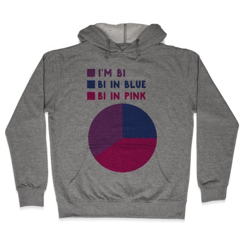 Bisexual Chart Hooded Sweatshirt