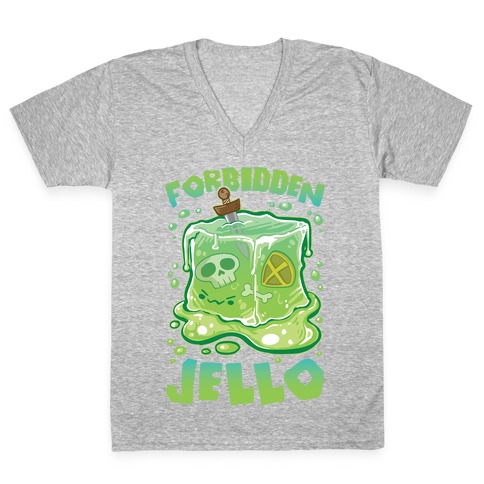 Forbidden Jello V-Neck Tee Shirt
