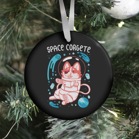 Space Corgete Ornament