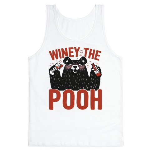Winey The Pooh Tank Top
