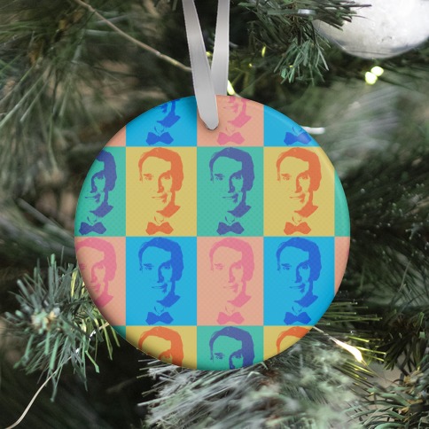 Pop Art Bill Nye Ornament