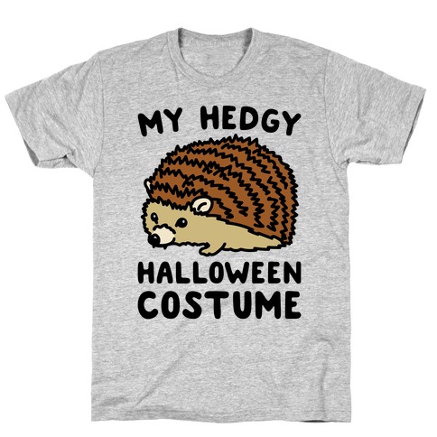 My Hedgy Halloween Costume Hedgehog T-Shirt