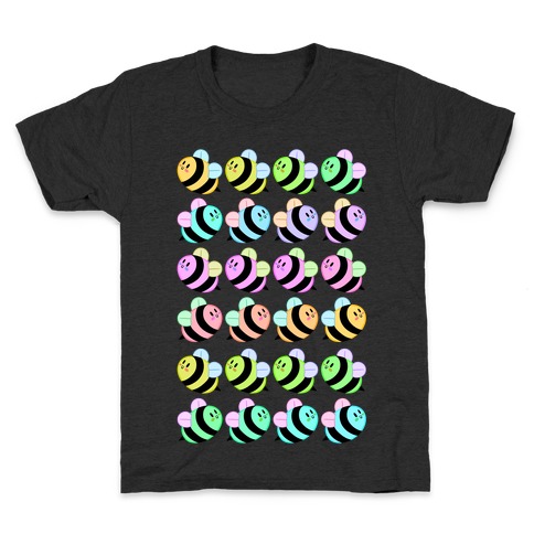 Color Pop Bees Kids T-Shirt
