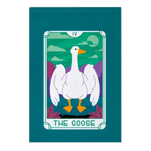 The Goose Tarot Garden Flag