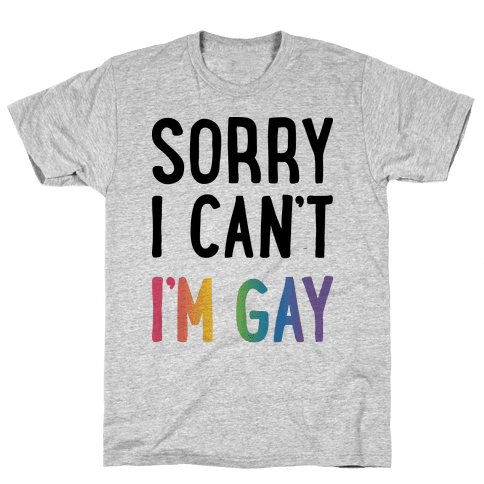 i am gay t shirt