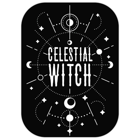 Celestial Witch Die Cut Sticker | LookHUMAN