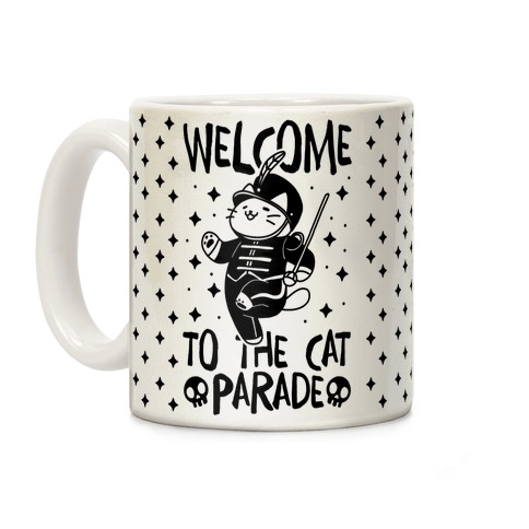 Welcome to the Cat Parade Coffee Mug
