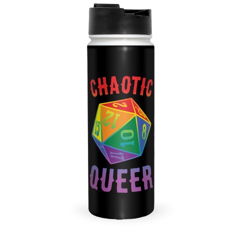 Chaotic Queer Travel Mug