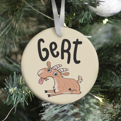 Gert Derpy Goat Ornament