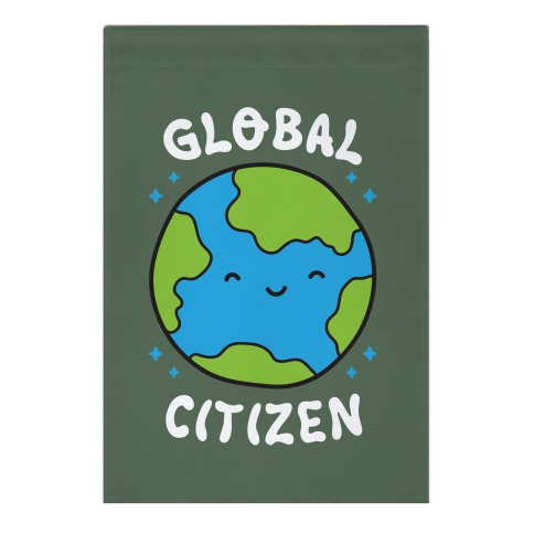 Global Citizen Garden Flag