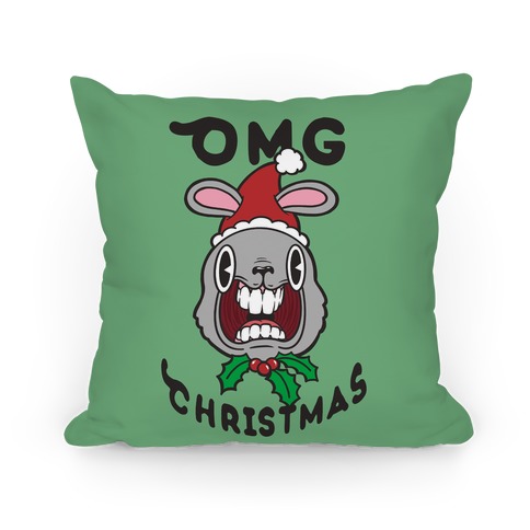 Omg Christmas Pillow