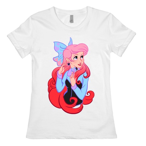 Pastel Ariel Parody Womens T-Shirt