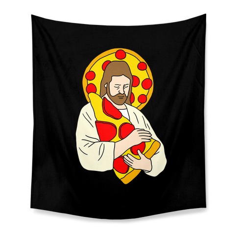 Pizza Jesus Tapestry
