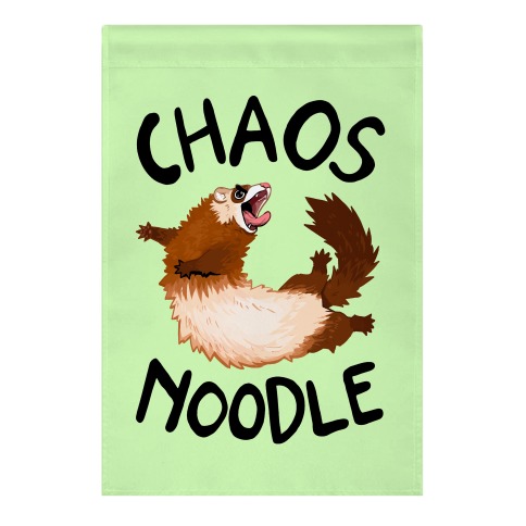 Chaos Noodle Garden Flag