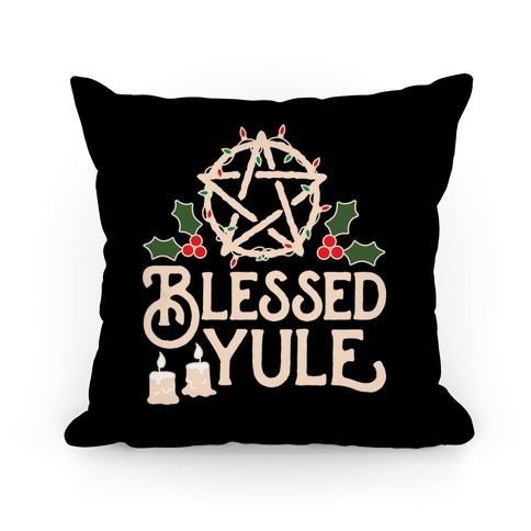 Blessed Yule Pillow