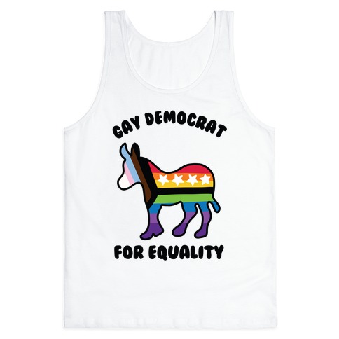 Gay Democrat Tank Top