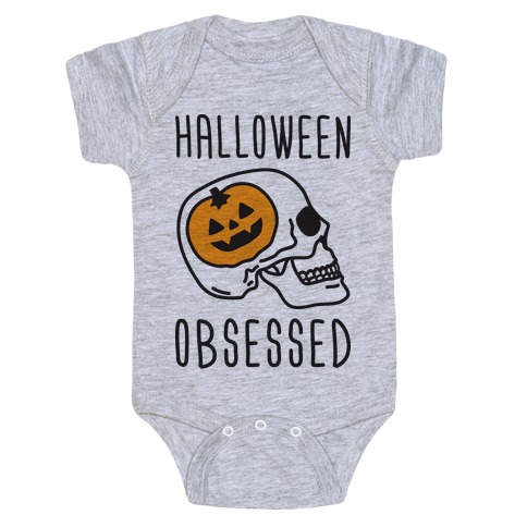 Halloween Obsessed Baby One-Piece
