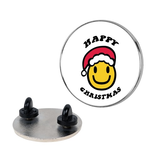Happy Christmas Pin