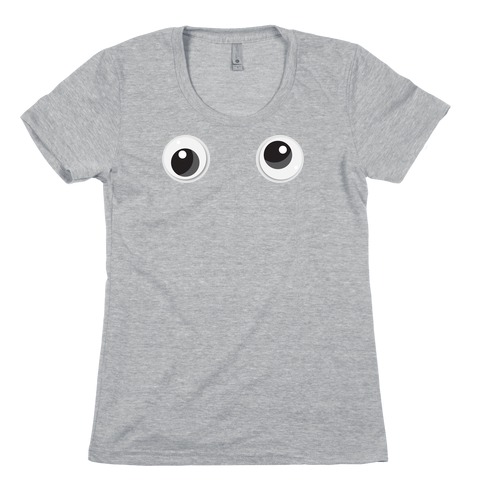 Pair of Googly Eyes Womens T-Shirt