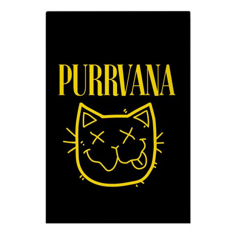 Purrvana Garden Flag