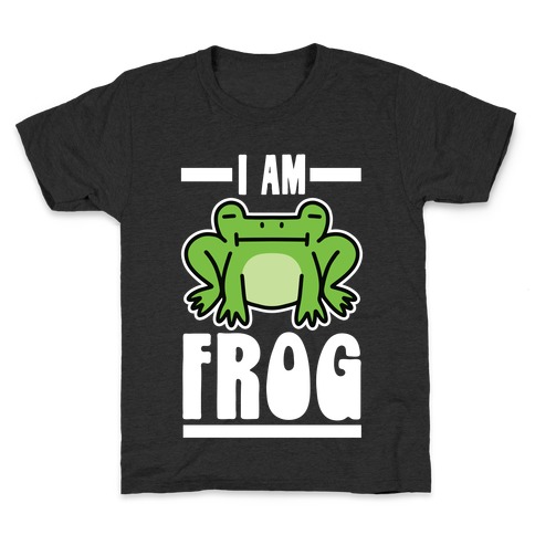 I Am Frog Kids T-Shirt