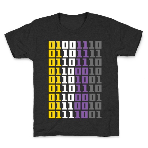 Non-Binary Code Kids T-Shirt