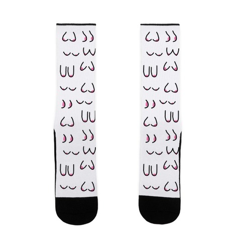 Doodle Boobs Sock
