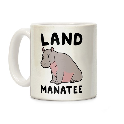 Manatee Coffee Cup, Creature Cups