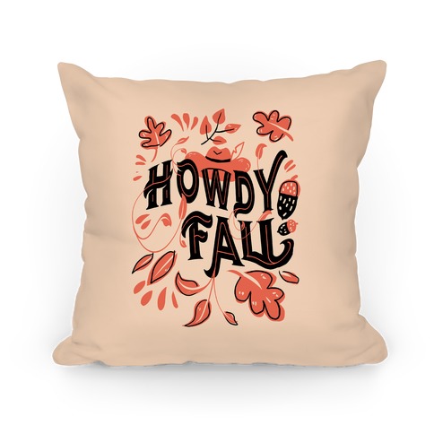 Howdy Fall Pillow