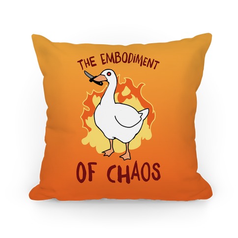 The Embodiment Of Chaos Pillow