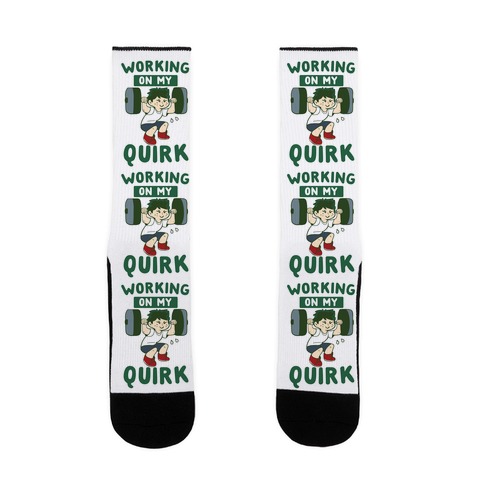 Working On My Quirk - Deku Sock
