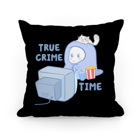 True Crime Time Pillow