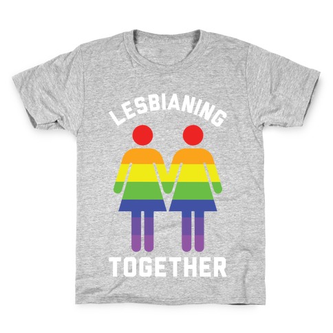 Lesbianing Together Kids T-Shirt