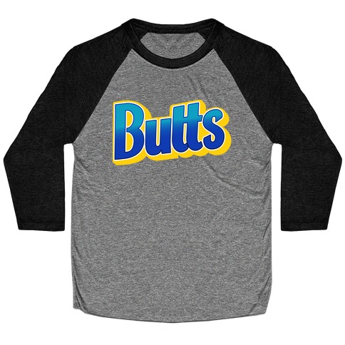 Butts Candy Logo Baseball Tee
