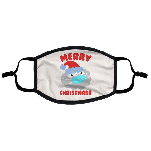 Merry Christmask Flat Face Mask