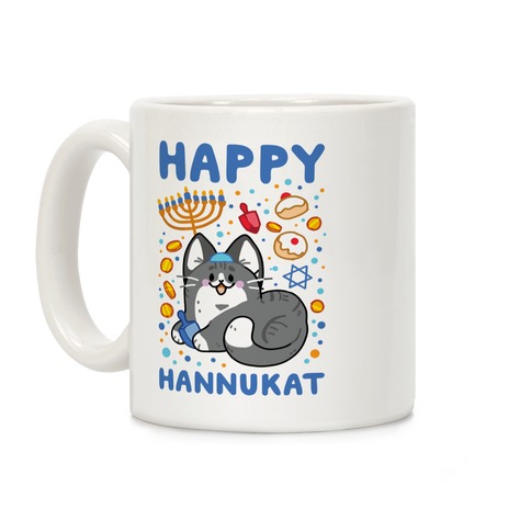 Happy Hannukat Coffee Mug