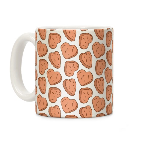 Chicken Nugget Hearts Coffee Mug