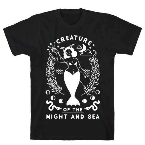 Creature of the Night and Sea T-Shirt