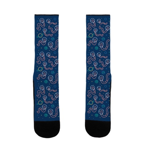 Worms In Space Sock