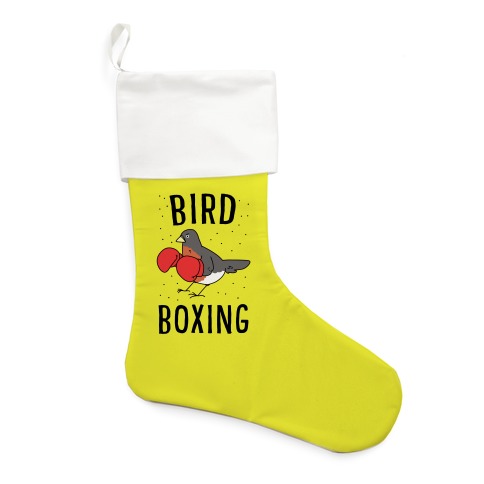 Bird Boxing Stocking