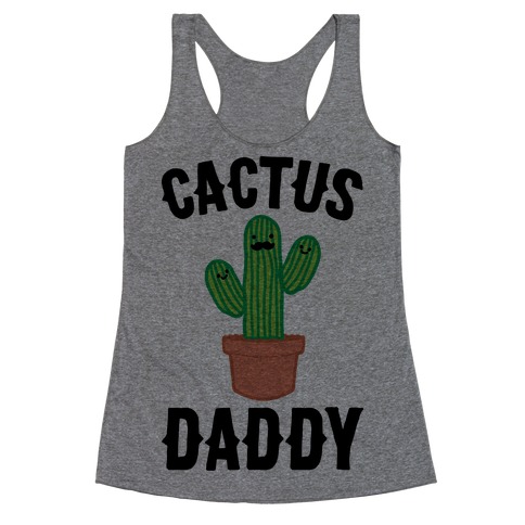 Cactus Daddy Racerback Tank Top