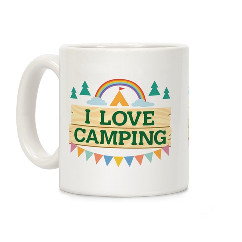 I Love Camping (Pocket Camp Parody) Coffee Mug