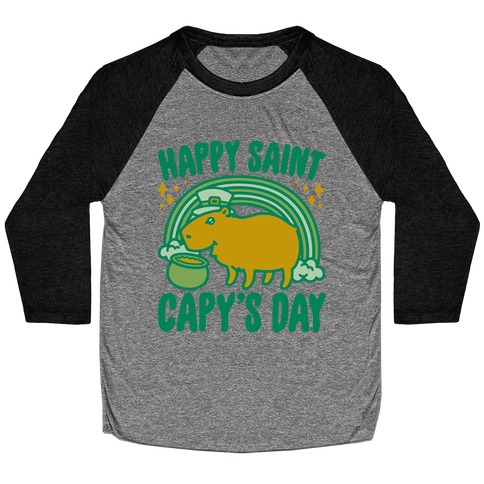 Happy Saint Capy's Day Baseball Tee