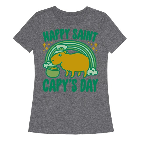 Happy Saint Capy's Day Womens T-Shirt