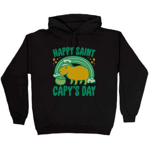 Happy Saint Capy's Day Hooded Sweatshirt