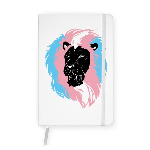 Trans Lion Pride Notebook